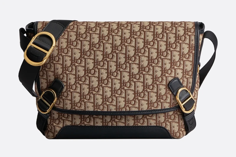 Dior Jett フラップ メッセンジャーバッグ スモール 1DBPO458YUS H45E ブラウン