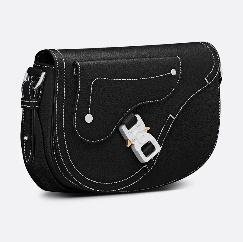 Dior サドル メッセンジャーバッグ（グレインドカーフ）