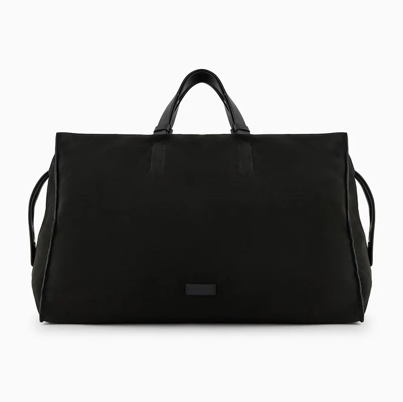 Giorgio Armani スエード トラベル ダッフルバッグ