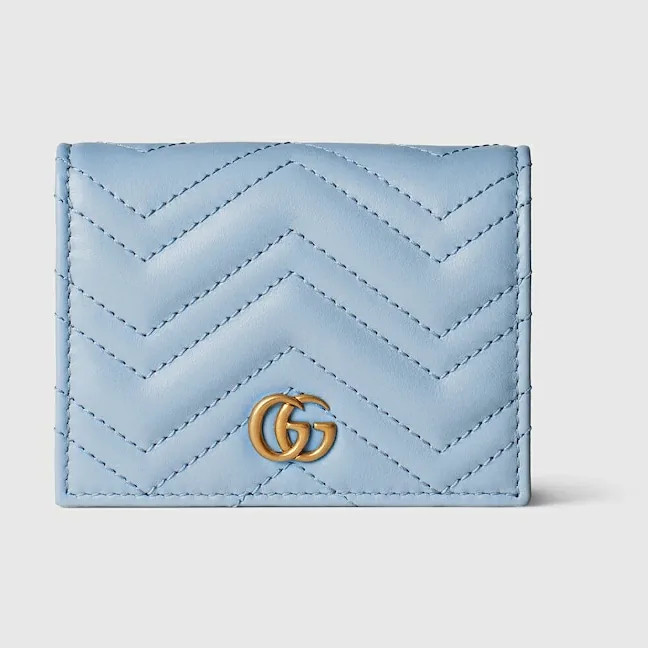 GUCCI GGマーモント カードケース ウォレット(キルティング)