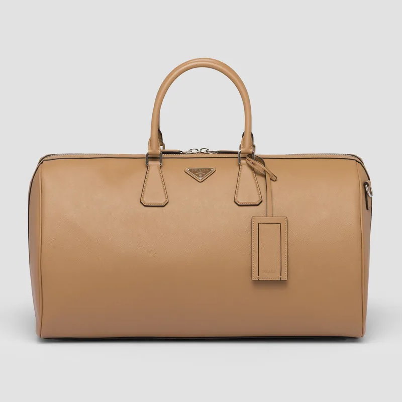 PRADA サフィアーノレザー トラベルバッグ