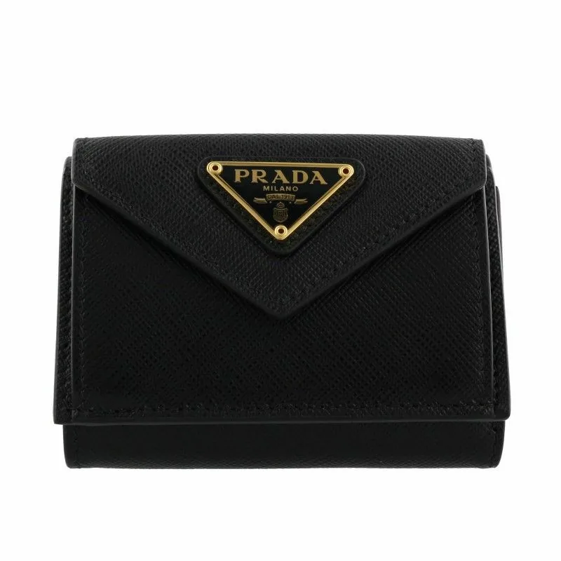 PRADA サフィアーノ 三つ折りミニ財布