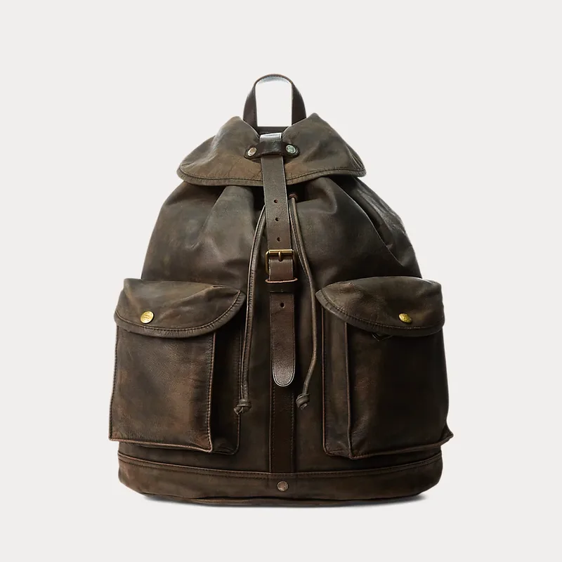 RRL レザー リュックサック 617377