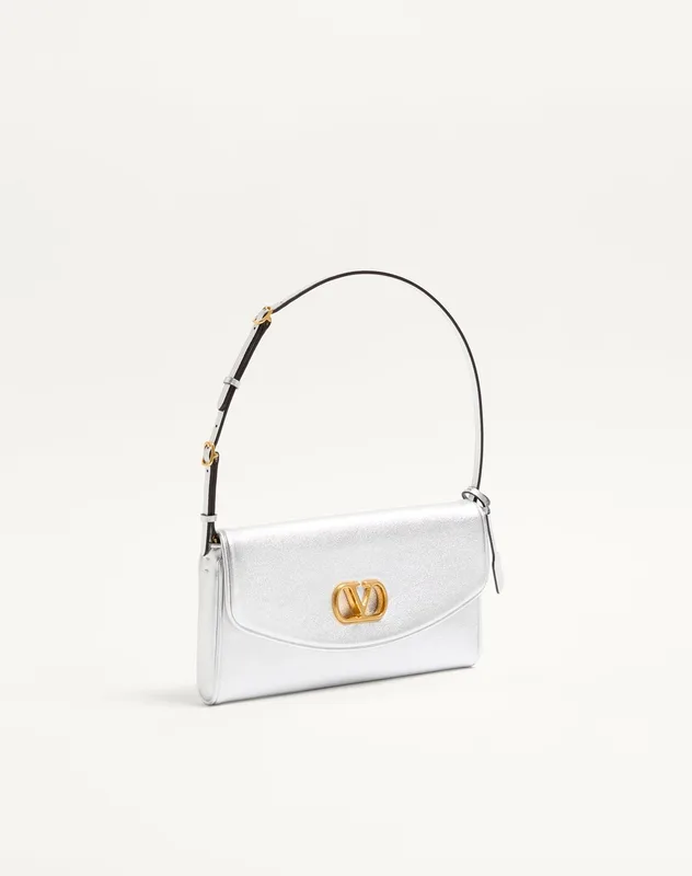 Valentino Garavani デヴァイン スモール ショルダーバッグ 8W2B0T31NVB S13 シルバー