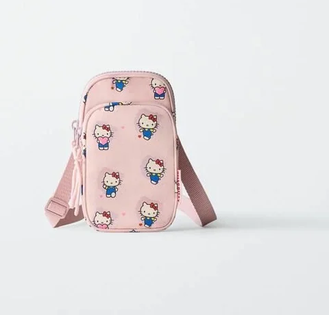 ZARA ハローキティ スマホショルダー 1193/630 ピンク